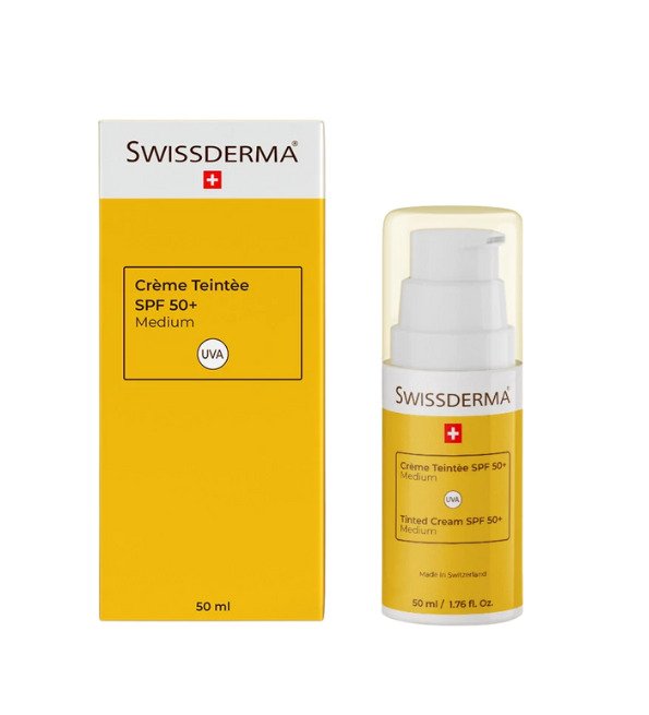 Swissderma Ecran Teinte Light Spf50+ 50ml