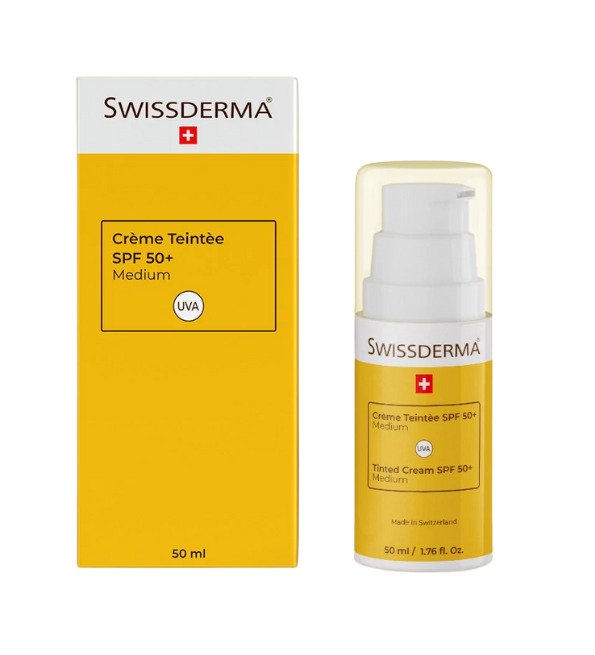 Swissderma Ecran Teinte Medium spf50+ 50ml