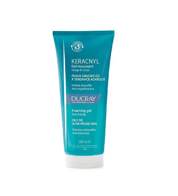 Ducray – Keracnyl Gel moussant – 200 ml