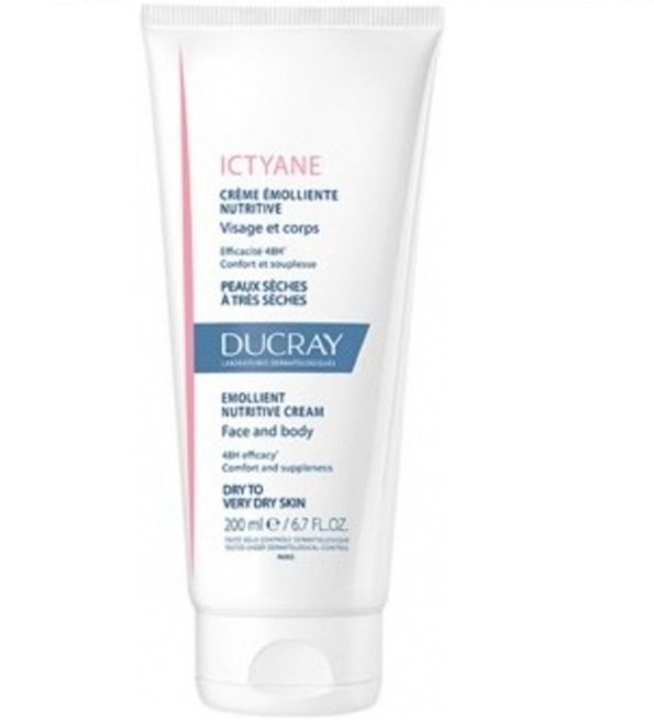 Ducray — Crème Émolliente Nutritive — Crème émolliente — Ictyane 200 ml